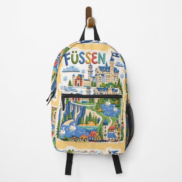 Item preview, Füssen Bavarian Fairytale Village Travel Design designed and sold by Witsprings.