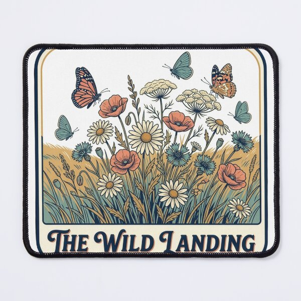Item preview, The Wild Landing Wildflower Meadow Butterfly Sticker designed and sold by TheWildLanding.