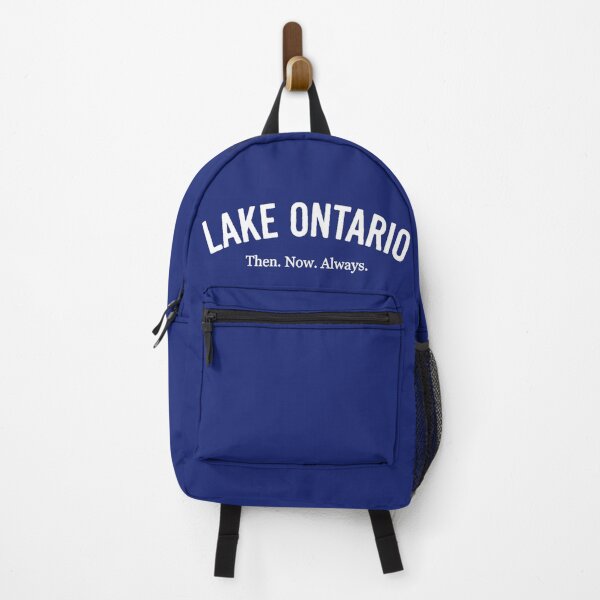 Item preview, LAKE ONTARIO - Then. Now. Always. (White print) designed and sold by TrixDesign.