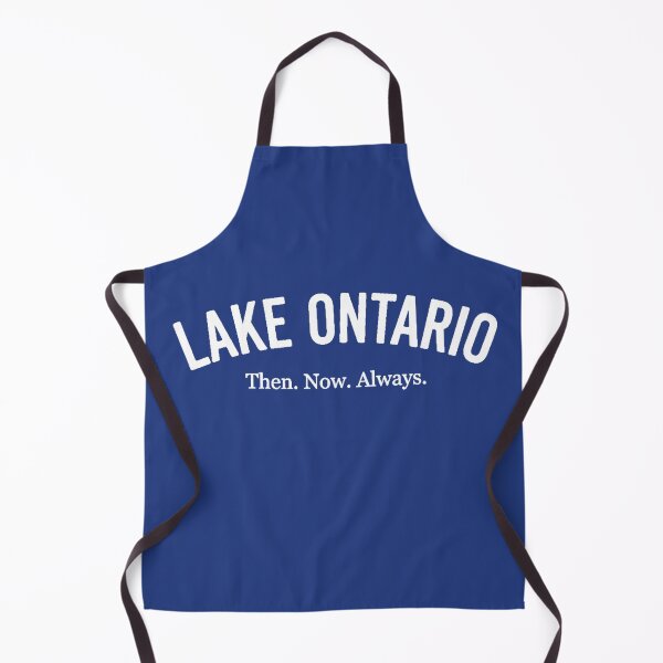 Item preview, LAKE ONTARIO - Then. Now. Always. (White print) designed and sold by TrixDesign.