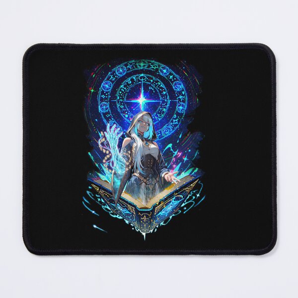 Item preview, Moire - Cosmic Arcane Sorceress Anime Girl designed and sold by GlitchZen.