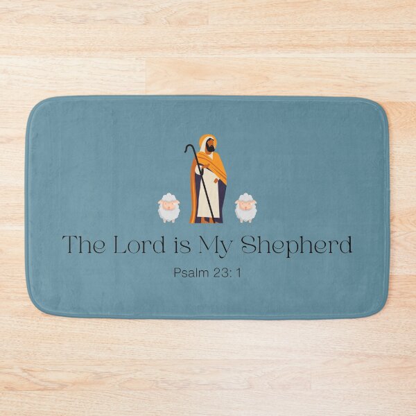 Item preview, The Lord Is My Shepherd – Psalm 23 Christian Faith designed and sold by Sachie's Studio.
