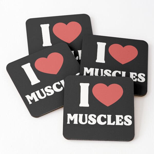 Item preview, I Heart Muscles designed and sold by GraphicWorlds.
