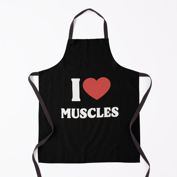 Item preview, I Heart Muscles designed and sold by GraphicWorlds.