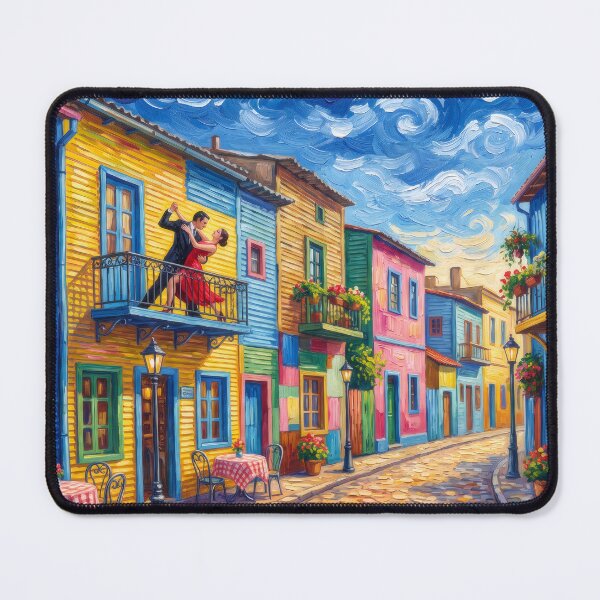 Item preview, La Boca's Caminito, Buenos Aires designed and sold by RedPeaStudio.
