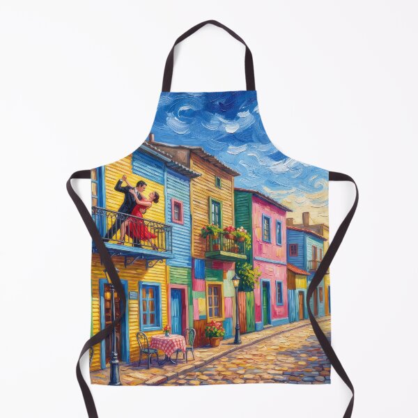 Item preview, La Boca's Caminito, Buenos Aires designed and sold by RedPeaStudio.