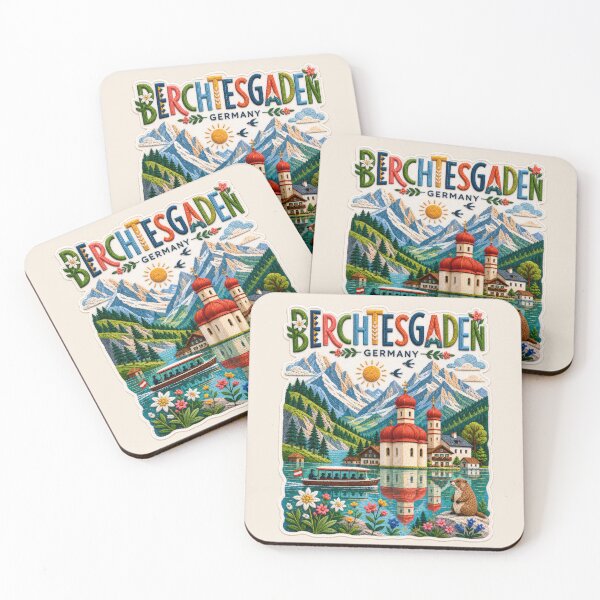 Item preview, Bavarian Alps Berchtesgaden Travel Souvenir Art designed and sold by Witsprings.