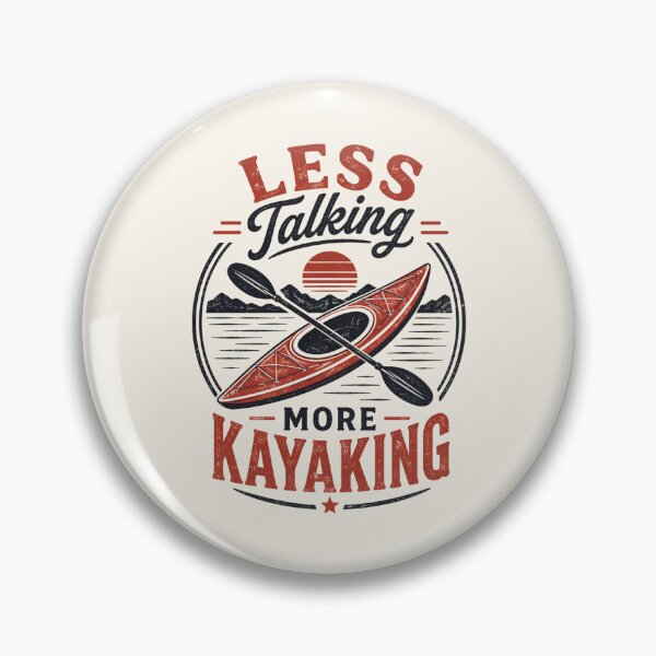 Item preview, Less Talking More Kayaking designed and sold by DemureArtsy.