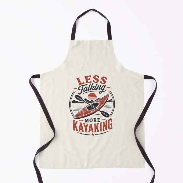 Item preview, Less Talking More Kayaking designed and sold by DemureArtsy.
