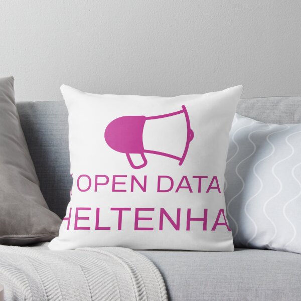 Item preview, Open Data Cheltenham - Pink Megaphone designed and sold by thechelsuk.