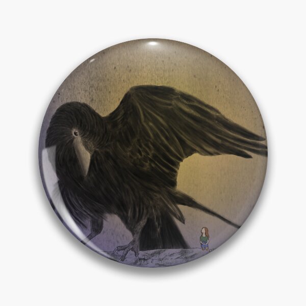 Item preview, The Girl and the Raven designed and sold by Sonyajn.