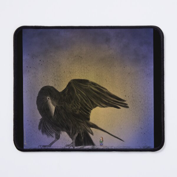 Item preview, The Girl and the Raven designed and sold by Sonyajn.