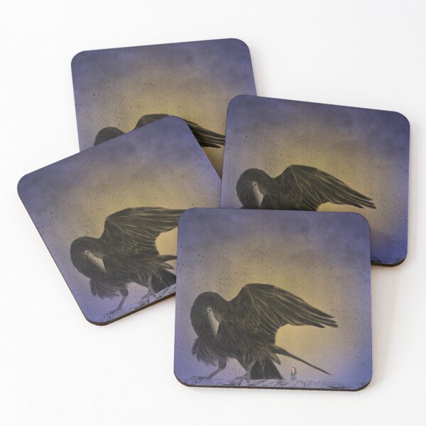 Item preview, The Girl and the Raven designed and sold by Sonyajn.