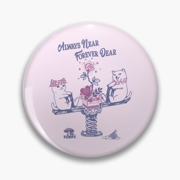 Item preview, Valentine Cat Seesaw designed and sold by catnbloom.