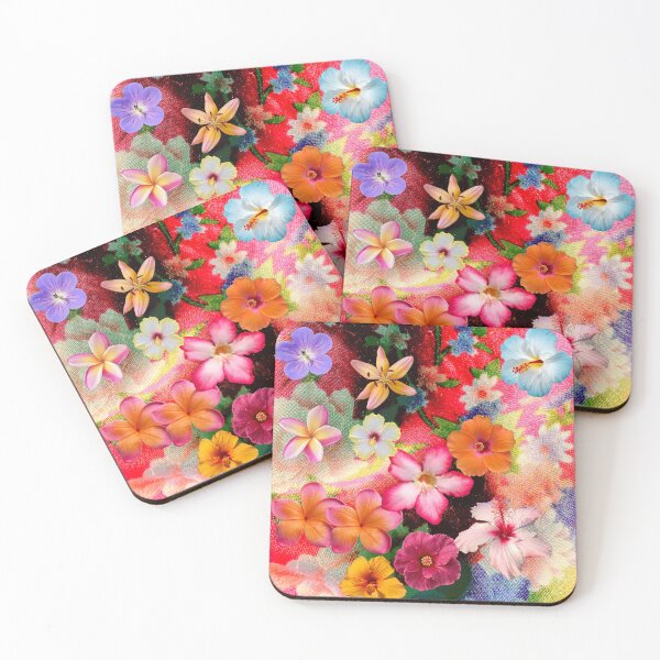 Item preview, Tropical Garden Collage designed and sold by Swooncake Press.