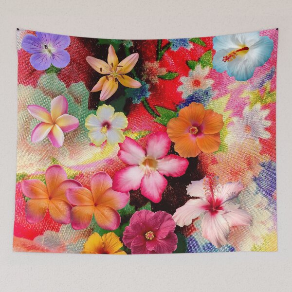 Item preview, Tropical Garden Collage designed and sold by Swooncake Press.