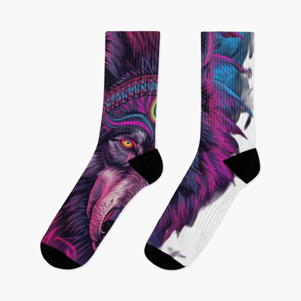Item preview, Mystic Shamanic She Wolf Calm Tribal Portrait designed and sold by VisualVerseLab.