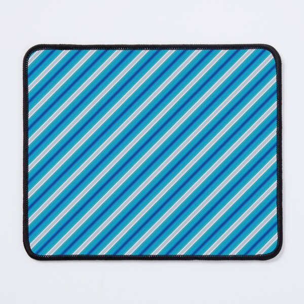 Item preview, Retro Blue Diagonal Stripe Pattern — Coastal Ocean Lines designed and sold by whimsiqueer.