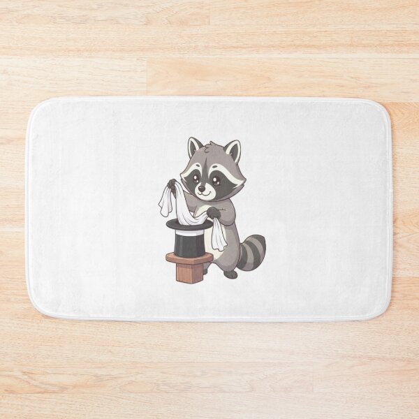 Item preview, Cute Raccoon Magician Pulling Cloth designed and sold by Ella_Sketch.