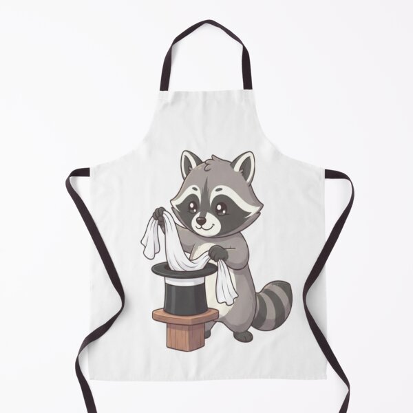 Item preview, Cute Raccoon Magician Pulling Cloth designed and sold by Ella_Sketch.