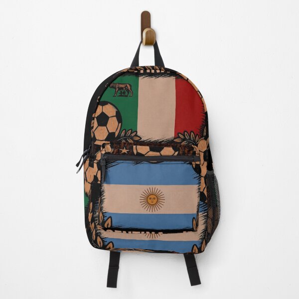 Item preview, Argentina vs Italy Retro Football Art Poster designed and sold by Nexus Space.