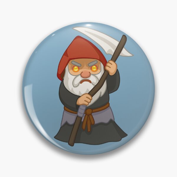 Item preview, Grim Reaper Garden Gnome designed and sold by SunnyBunnyHome.