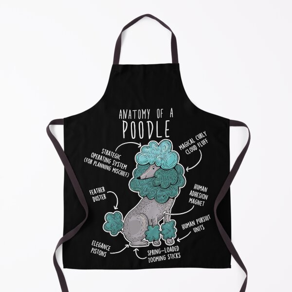 Item preview, Poodle Dog Anatomy designed and sold by Clara Hollins.