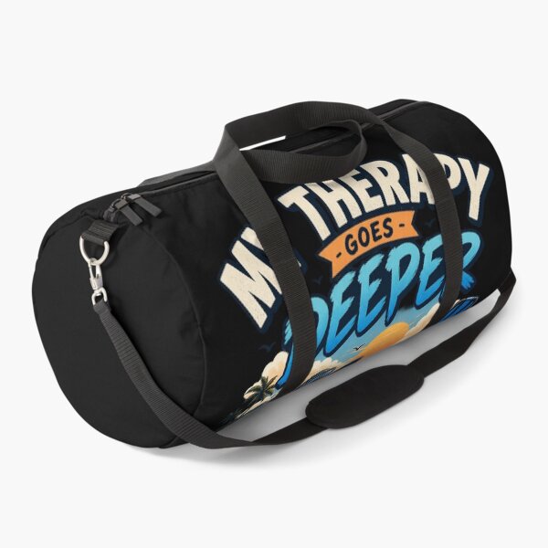 Item preview, Deep Sea Escape Scuba Diving Humor – Underwater Therapy designed and sold by SidTastic .