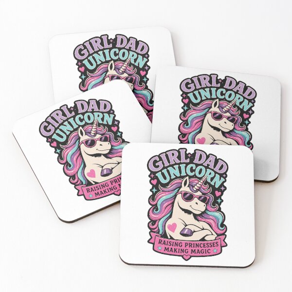 Item preview, Vintage Unicorn Sticker for Daughters, Princess Gift for Dad to Give designed and sold by Simon-art-land.