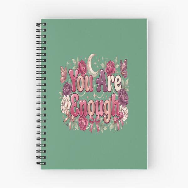 Item preview, You Are Enough: Embrace Your Flaws and Be Happy Being You designed and sold by Soft Strength Studio.