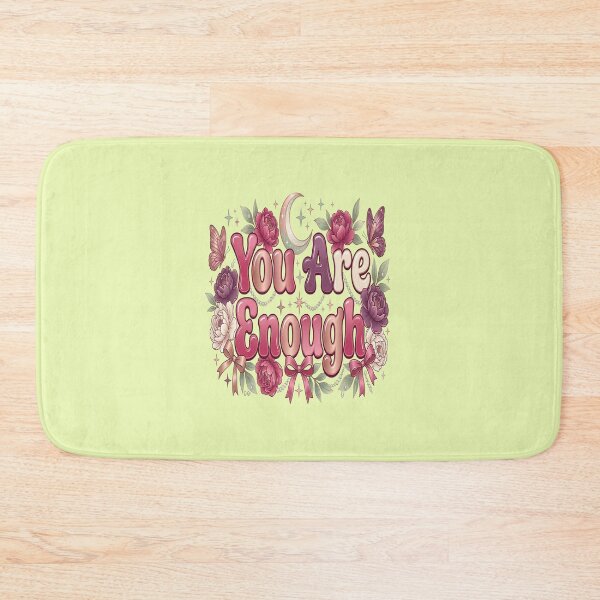Item preview, You Are Enough: Embrace Your Flaws and Be Happy Being You designed and sold by Soft Strength Studio.
