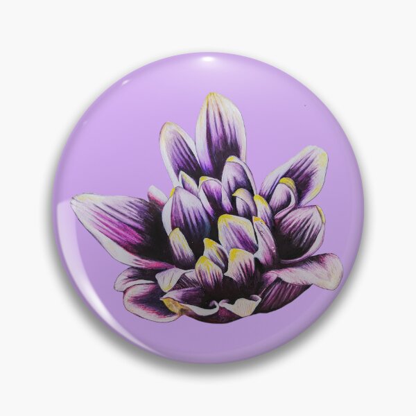 Item preview, Purple Chrysanthemum No leaves Shadow 4 designed and sold by nastiaart.