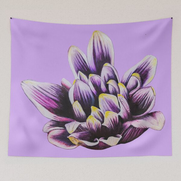 Item preview, Purple Chrysanthemum No leaves Shadow 4 designed and sold by nastiaart.