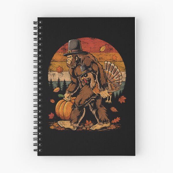 Item preview, Retro Bigfoot Turkey Thanksgiving Autumn Harvest Vintage  designed and sold by Moizento.