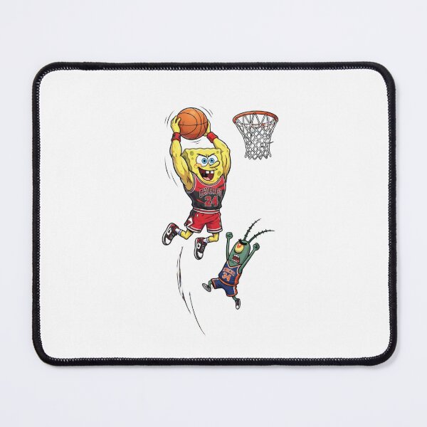 Item preview, Sponge Basketball Slam Dunk Cartoon Sports Art designed and sold by BlasiseDS.