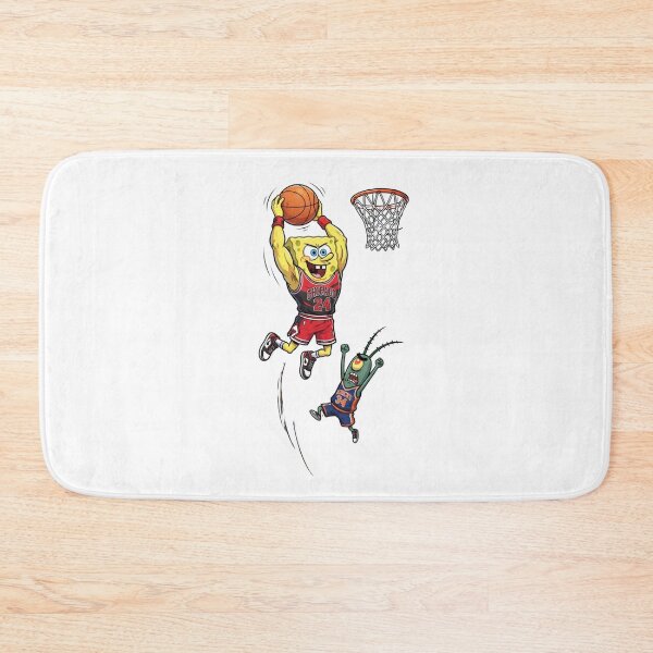Item preview, Sponge Basketball Slam Dunk Cartoon Sports Art designed and sold by BlasiseDS.