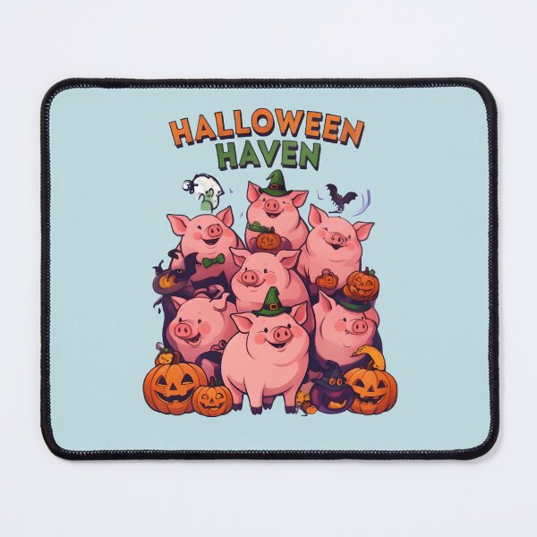 Item preview, Halloween Haven - Spooky Pigs designed and sold by ParadoxParadox.