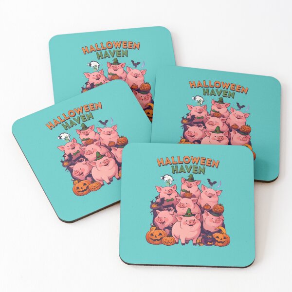 Item preview, Halloween Haven - Spooky Pigs designed and sold by ParadoxParadox.