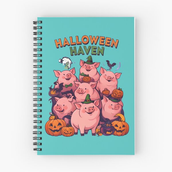 Item preview, Halloween Haven - Spooky Pigs designed and sold by ParadoxParadox.