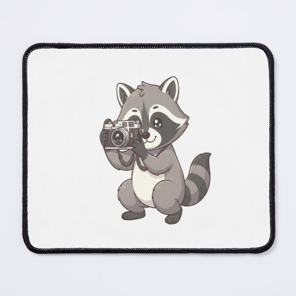 Item preview, Cute Raccoon Photographer Taking Picture designed and sold by Ella_Sketch.