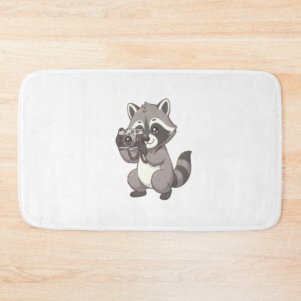 Item preview, Cute Raccoon Photographer Taking Picture designed and sold by Ella_Sketch.