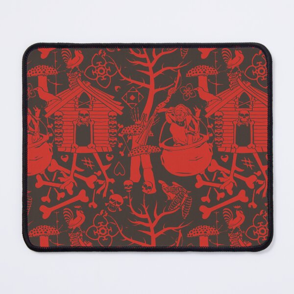 Item preview, Baba Yaga Nightmare in Brown + Red designed and sold by YesterdayColl.