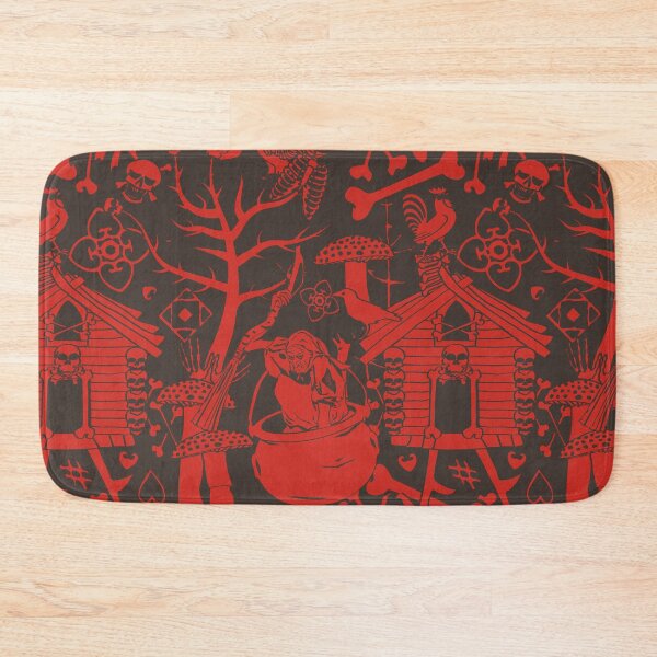 Item preview, Baba Yaga Nightmare in Brown + Red designed and sold by YesterdayColl.