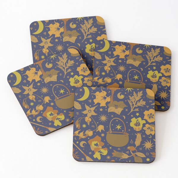 Item preview, Poisonous Potions in Navy and Gold designed and sold by YesterdayColl.