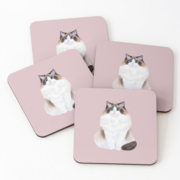Item preview, Ragdoll Cat with Blue Eyes designed and sold by GomTaeng.