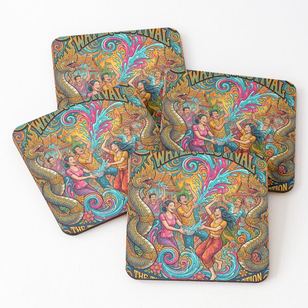 Item preview, Songkran Water Festival - Thailand designed and sold by Lost-Horizons.
