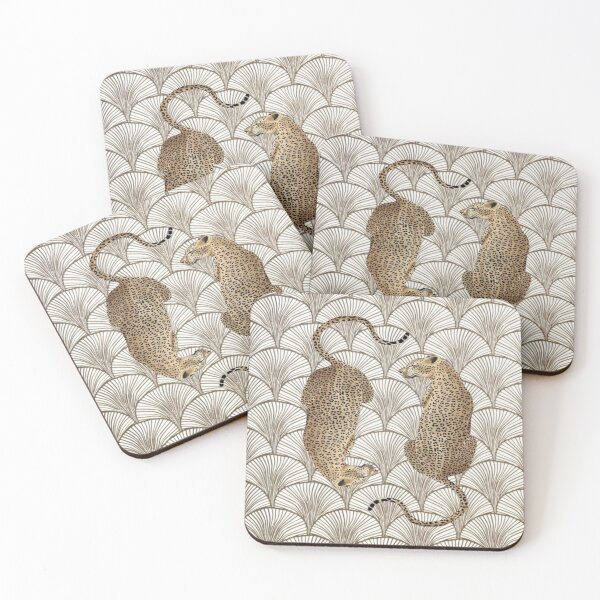Item preview, Vintage Leopard Art Deco Print designed and sold by SimplebutSweet.