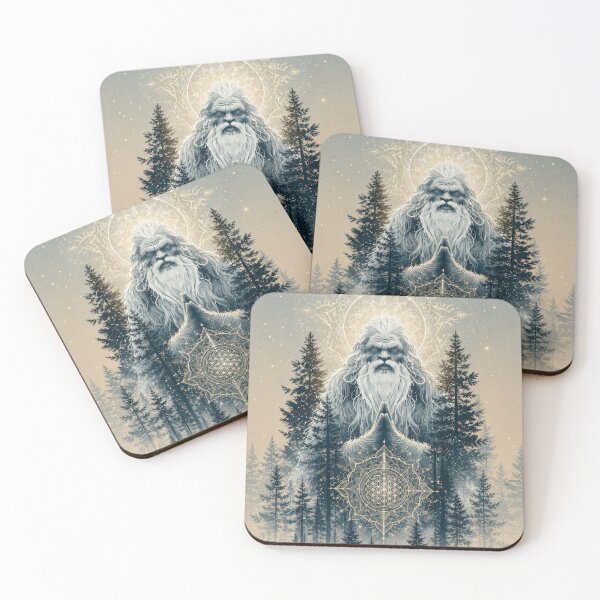 Item preview, Forest Spirit Meditation Watercolor Geometry Nature Guardiaв designed and sold by KaurisDigital.