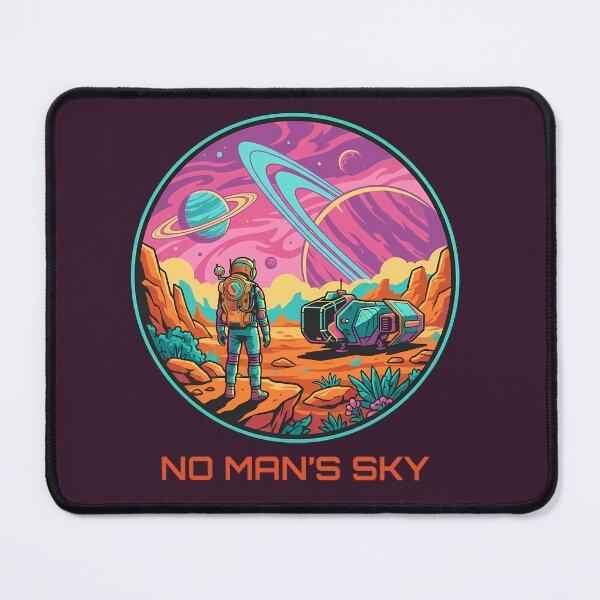 Item preview, No Man's Sky - Explorer Astronaut Circular Vector Graphic designed and sold by Alcomx312.