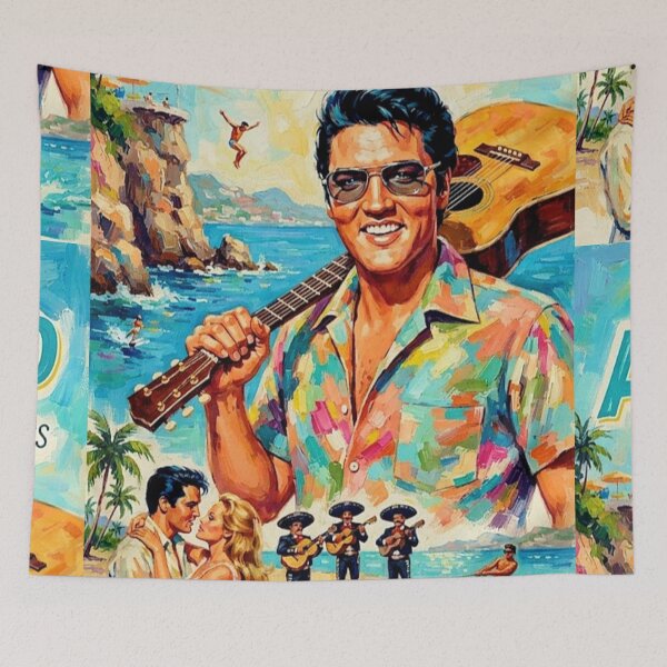 Item preview, Fun in Acapulco Fine Art Tribute designed and sold by Art's Diner.